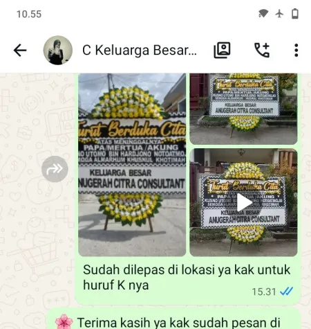 Pengiriman Papan Bunga Duka Stasiun Pasar Senen